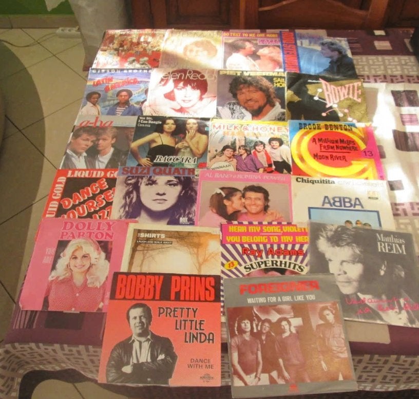 52 Prima Retro Vinyl Singles van de jaren 70-80, Cd's en Dvd's, Ophalen of Verzenden, Zo goed als nieuw, Pop