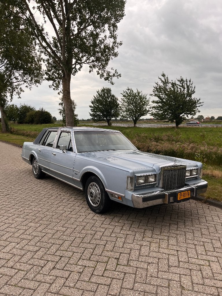 LINCOLN TOWN CAR V8 | 1986  | APK 09-2027, Auto's, Automaat, 8 cilinders, Town Car, Blauw