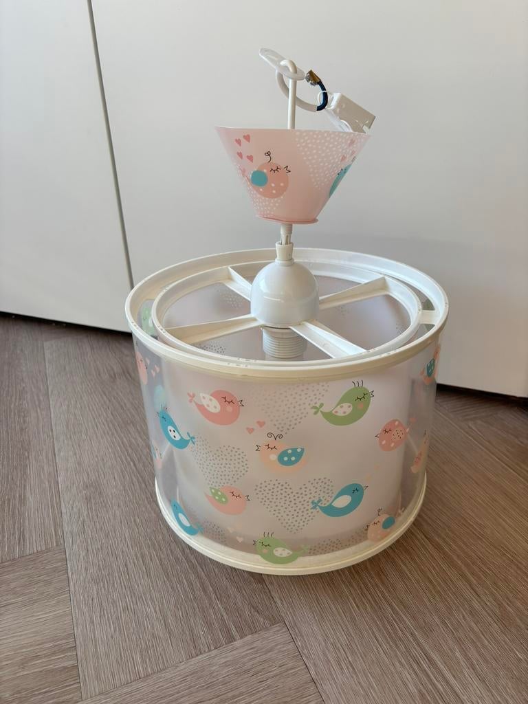 Dalber hanglamp met vogels, Ophalen, Zo goed als nieuw, Lamp