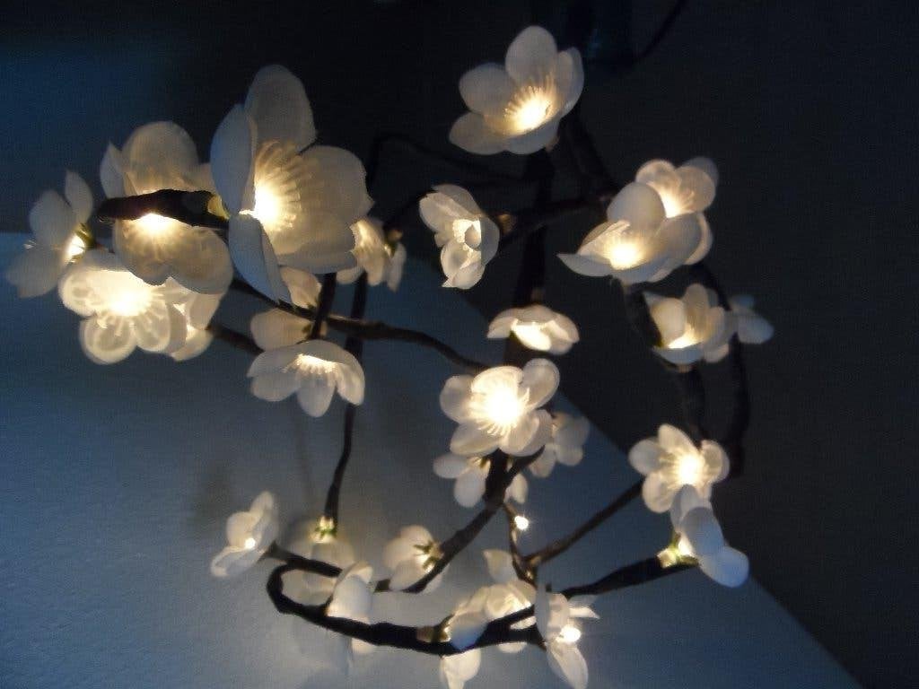 KUNSTBLOESEM VERLICHTING, Ophalen of Verzenden, Zo goed als nieuw, Kunstbloesem