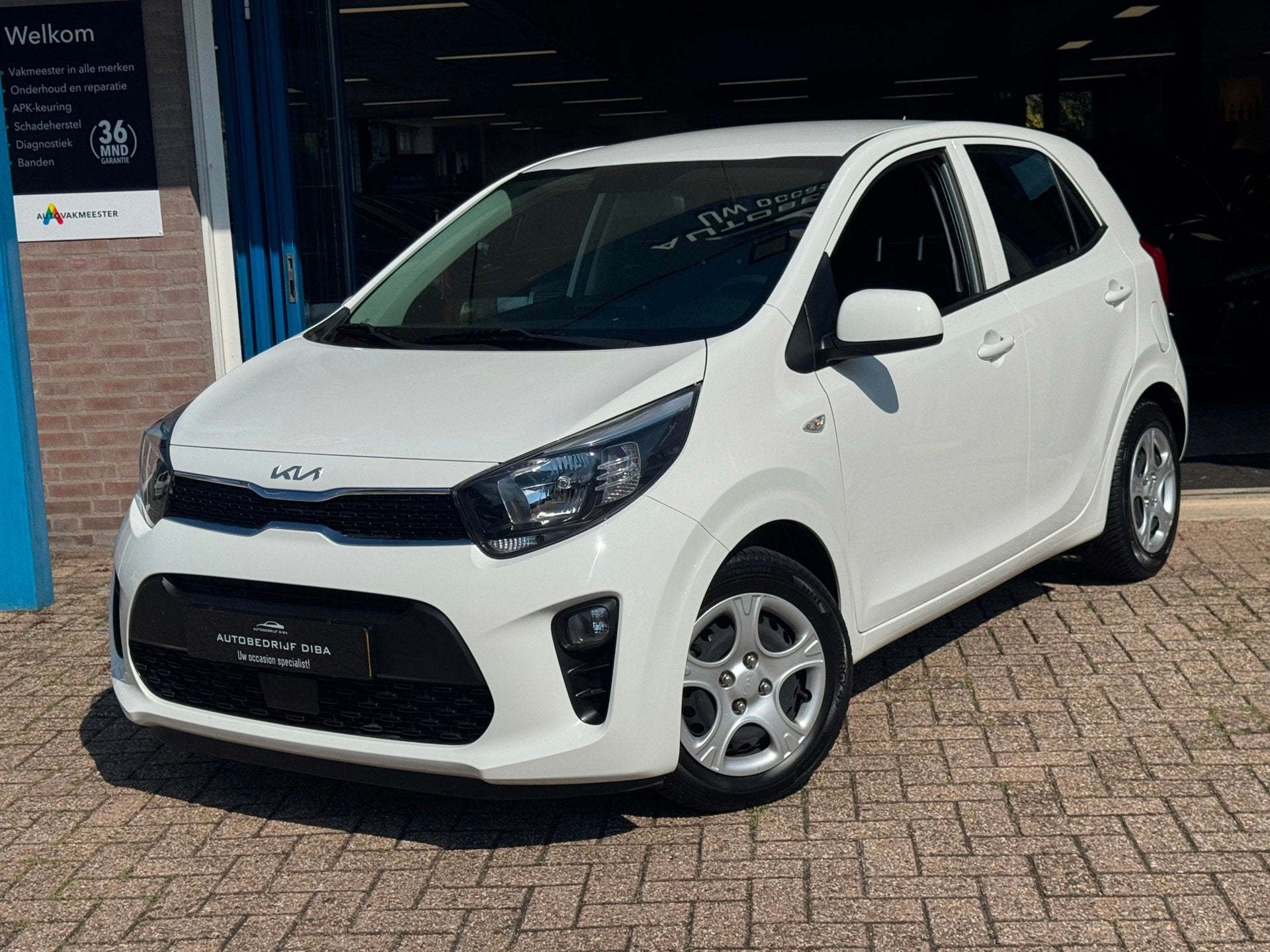 Kia Picanto 1.0 DPi ComfortLine 2022 5drs NAVI AIRCO BTW NAP, Voorwielaandrijving, Start-stop-systeem, Stof, Gebruikt