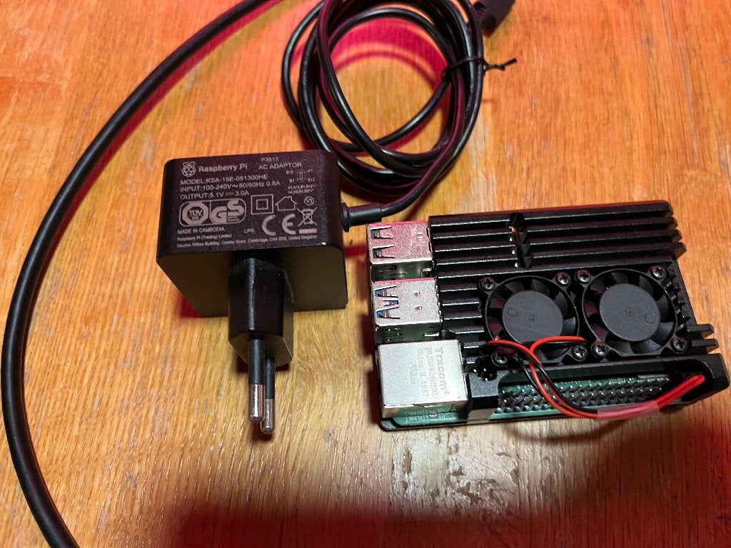 Raspberry Pi 4 B 4 GB 4, Minder dan 2 Ghz, Ophalen of Verzenden, Zo goed als nieuw, Raspberry Pi 4 B (4GB)