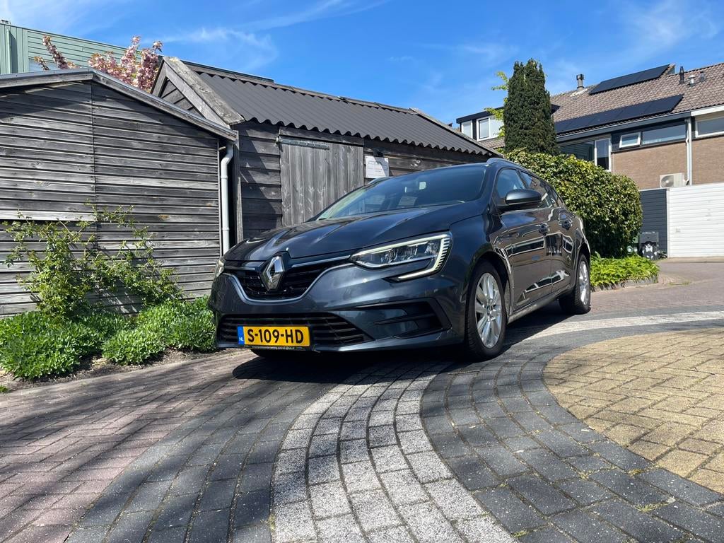 Renault Mégane Estate 1.6 E-Tech Plug-In Hybrid 160, 4 cilinders, Leder en Stof, Plug-in hybride, 91 pk
