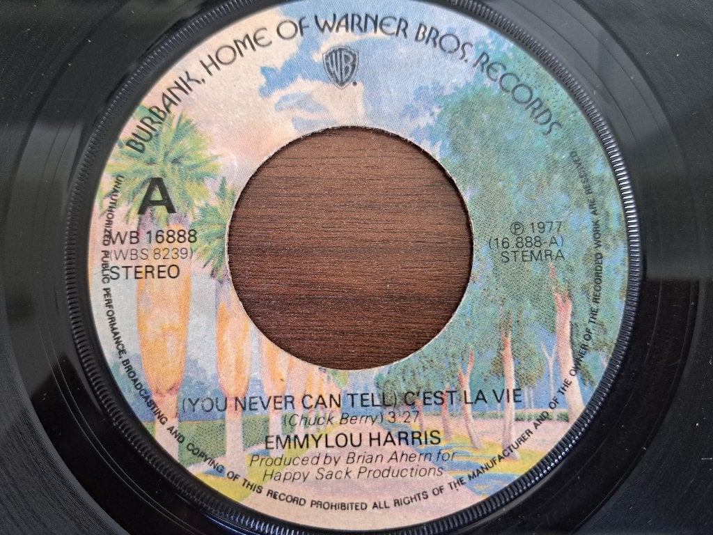 Emmylou Harris – (You Never Can Tell) C'est La Vie, 7 inch, Ophalen of Verzenden, Zo goed als nieuw, Pop
