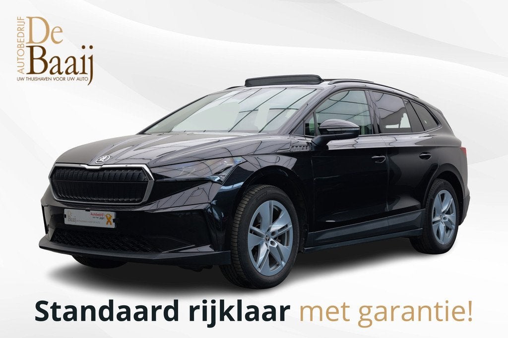 Skoda Enyaq 60 Loft | Pano | Matrix LED | Achteruitrijcamera, Automaat, Achterwielaandrijving, Gebruikt, Met garantie (alle)