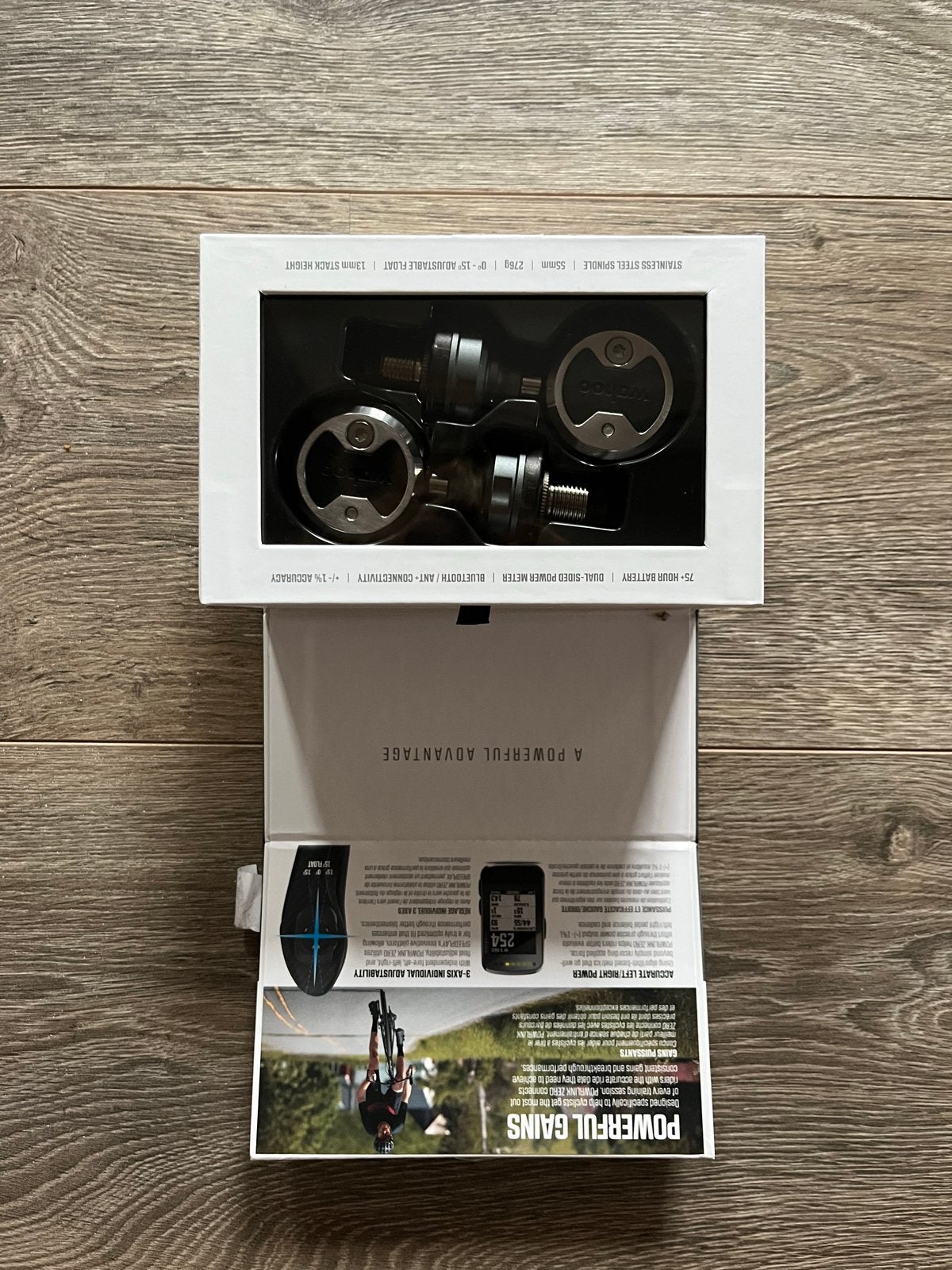 Nieuwe Wahoo POWRLINK ZERO pedalen met vermogensmeter, Ophalen of Verzenden, Nieuw, Overige typen