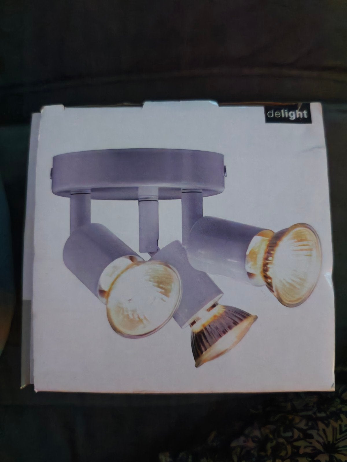 Delight Plafondspot met 3 verstelbare spots, Halogeen, Verzenden, GU10, Overige merken