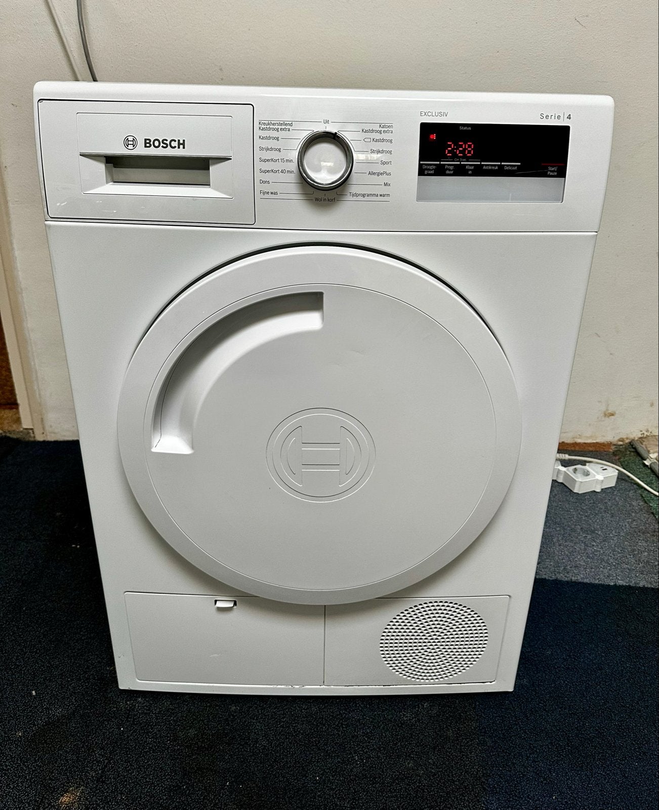 Bosch Serie 4 Condensdroger 8 Kg - Zo goed als nieuw, Bosch, Www.bosch.com, 8 tot 10 kg, Germany
