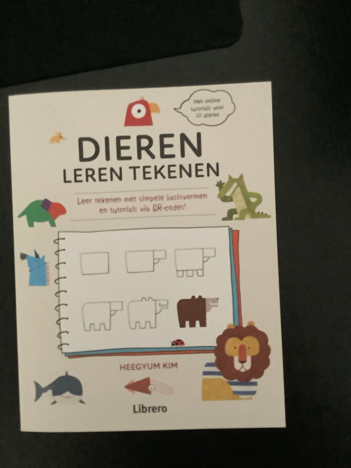 Heegyum Kim - Dieren leren tekenen, Boeken, Hobby en Vrije tijd, Fotograferen en Filmen, Ophalen of Verzenden, Zo goed als nieuw