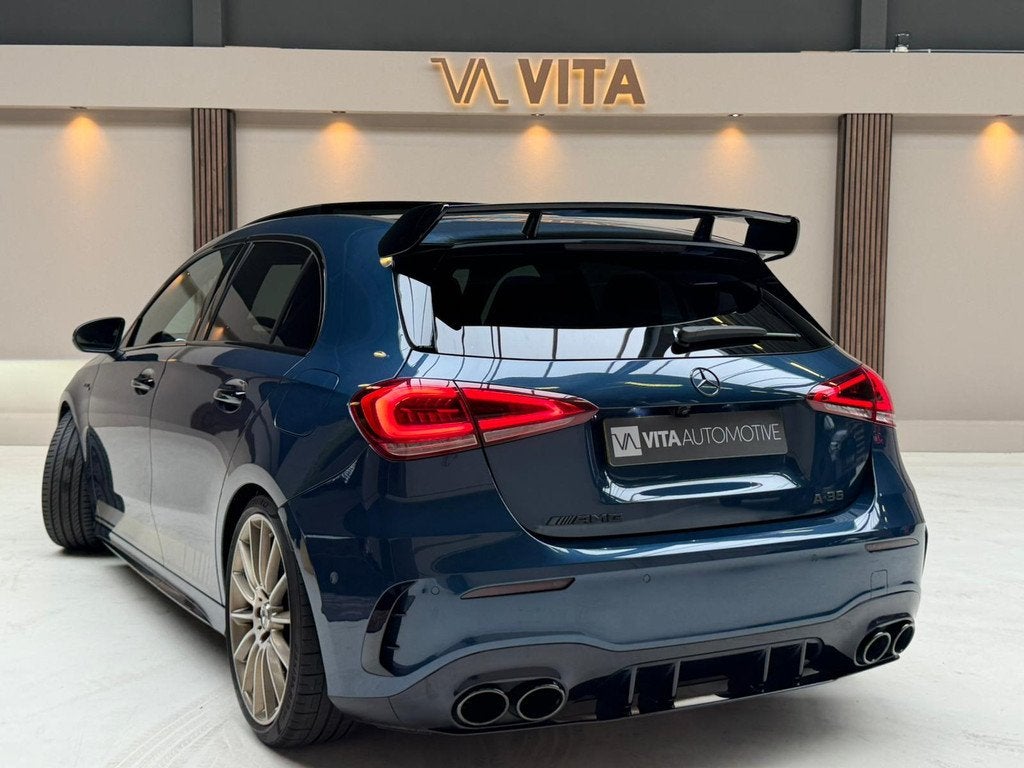 Mercedes-Benz A-Klasse AMG 35 4MATIC Premium Plus Edition Pa, Auto's, Mercedes-Benz, Automaat, Euro 6, 4 cilinders, Blauw