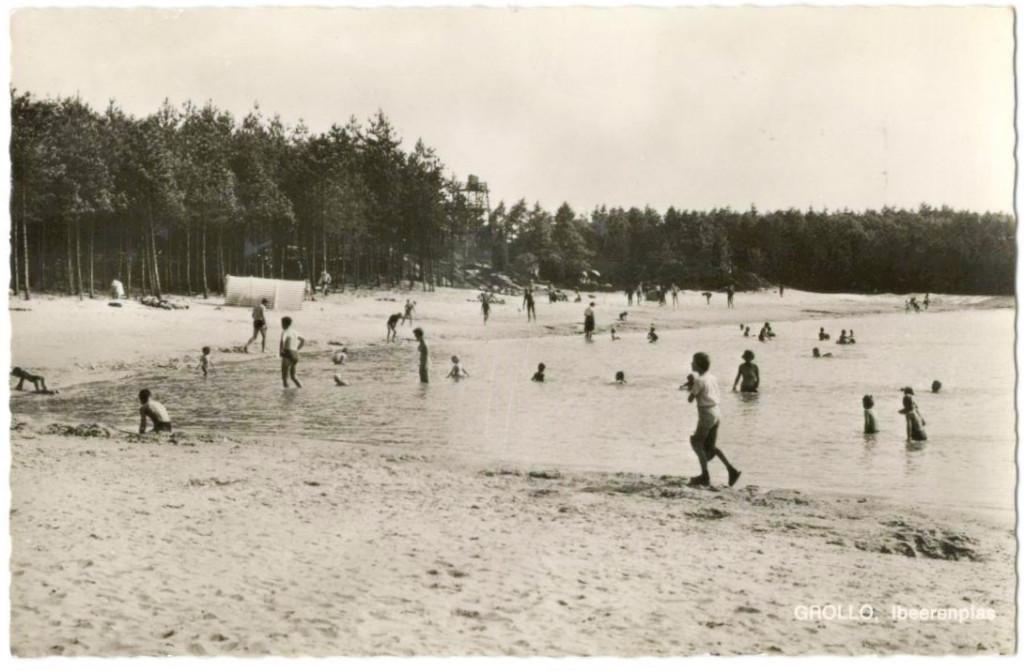 Ansichtkaart Grollo, Ibeerenplas, Ophalen, 1960 tot 1980, Gelopen, Drenthe