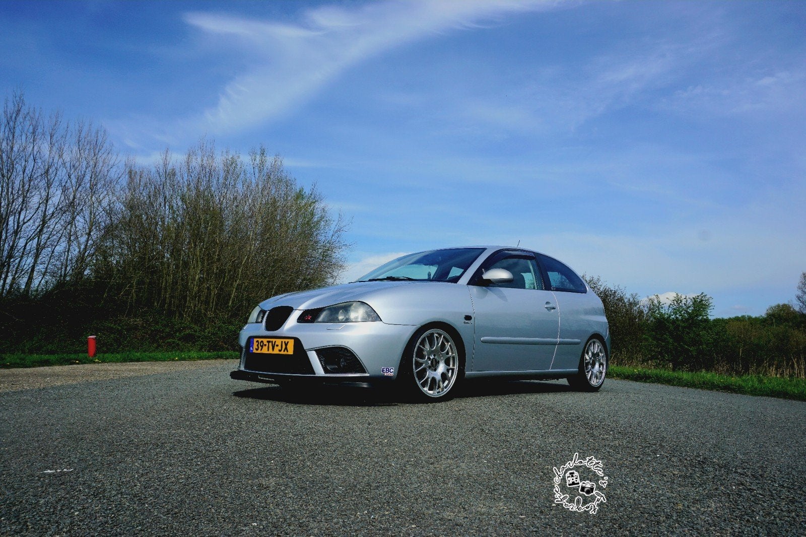 Seat Ibiza 1.8 20VT 110KW 3DRS 2007 Grijs, Auto's, Stof, Zwart, 4 cilinders, Origineel Nederlands