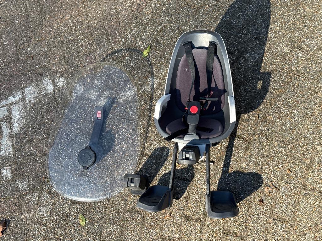 Kinderstoel fiets hamax, Ophalen, Gebruikt, Voorzitje, Hamax