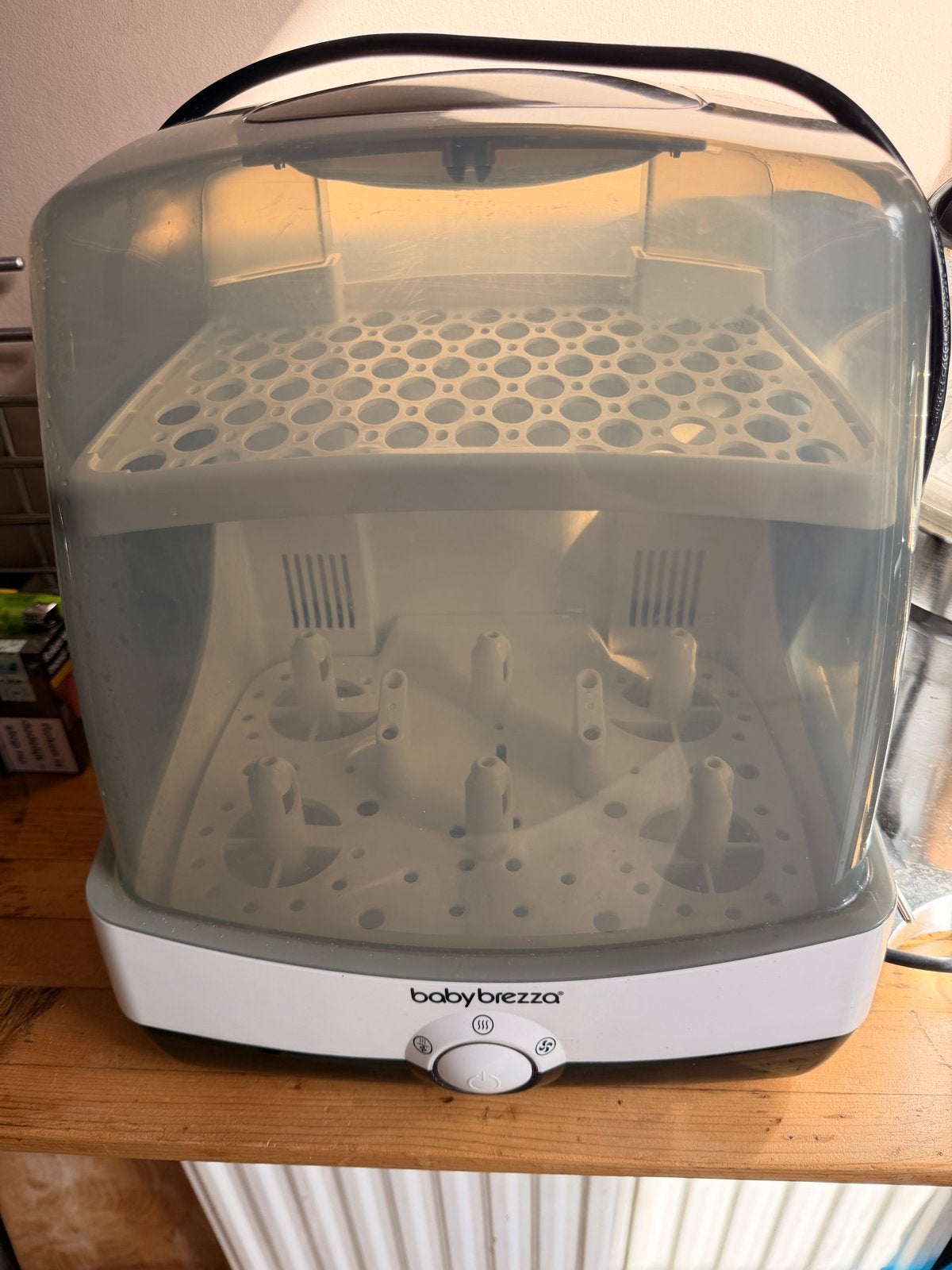 Baby Brezza Sterilisator - Flessen en accessoires, Ophalen of Verzenden, Gebruikt, Sterilisator, Baby Brezza