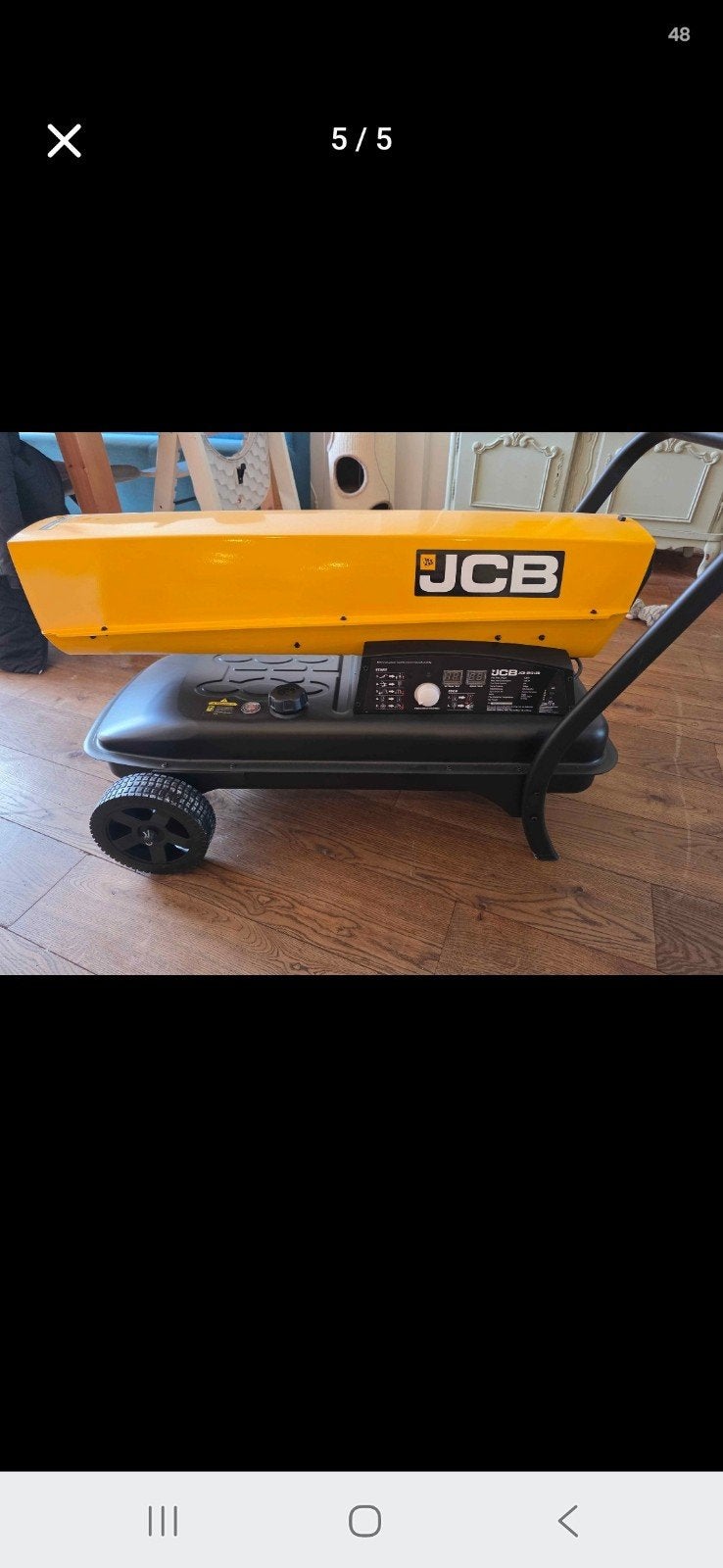 JCB SH215D Diesel Bouwkachel / Luchtverhitter - Professionee, Niet bekend, Niet bekend, Ophalen of Verzenden, Zo goed als nieuw