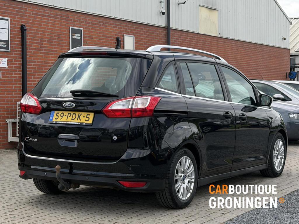 Ford Grand C-Max 1.6 Titanium 7P | CRUISE | CLIMA | APK 2027, Voorwielaandrijving, Gebruikt, 4 cilinders, 7 stoelen
