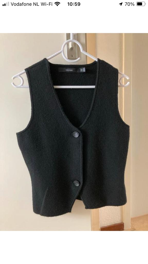 Gilet van Vero Moda, Verzenden, Nieuw, Maat 36 (S), Zwart
