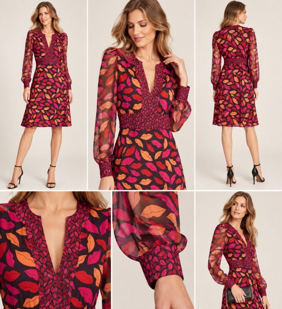Diane von Furstenberg jurk zijde US8-NL38 Nieuw kaartjes, Maat 38/40 (M), Nieuw, Ophalen of Verzenden, Knielengte