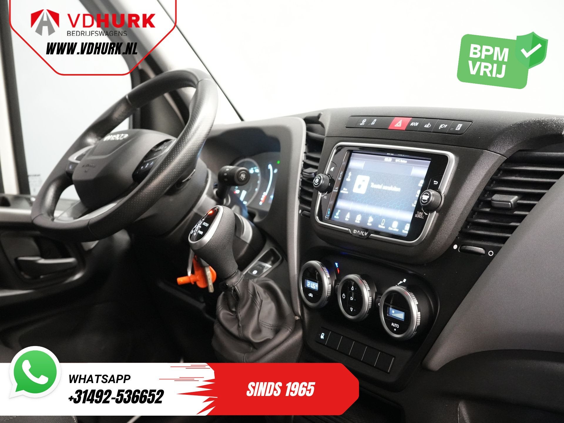 Iveco Daily 35S18HV 3.0 Aut. ZF BPM VRIJ! Bakwagen Laadklep/, Automaat, Gebruikt, 4 cilinders, Iveco