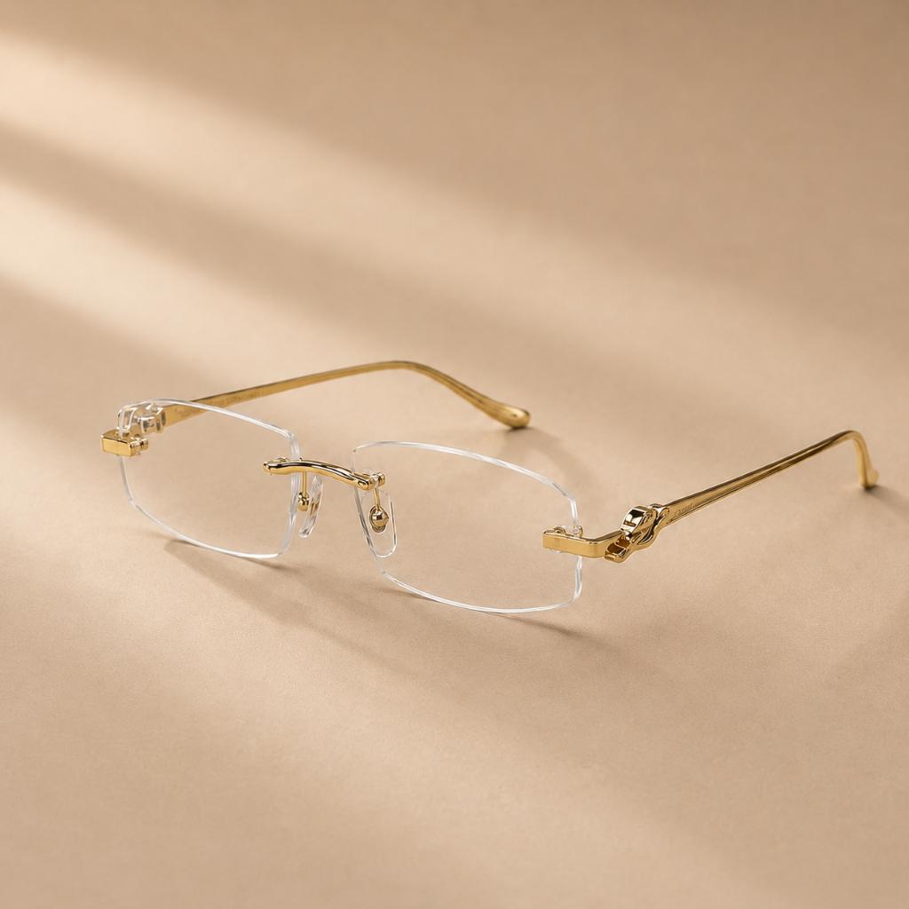Cartier Panthère Zonnebril - Heldere Glazen, Sieraden, Tassen en Uiterlijk, Zonnebrillen en Brillen | Heren, Overige merken, Overige kleuren