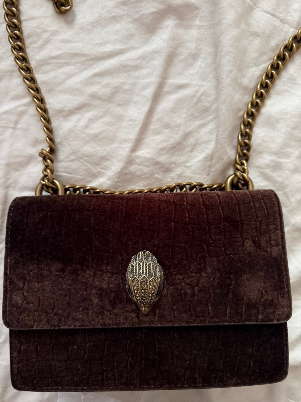 Kurt geiger tas, Ophalen of Verzenden, Zo goed als nieuw, Bruin