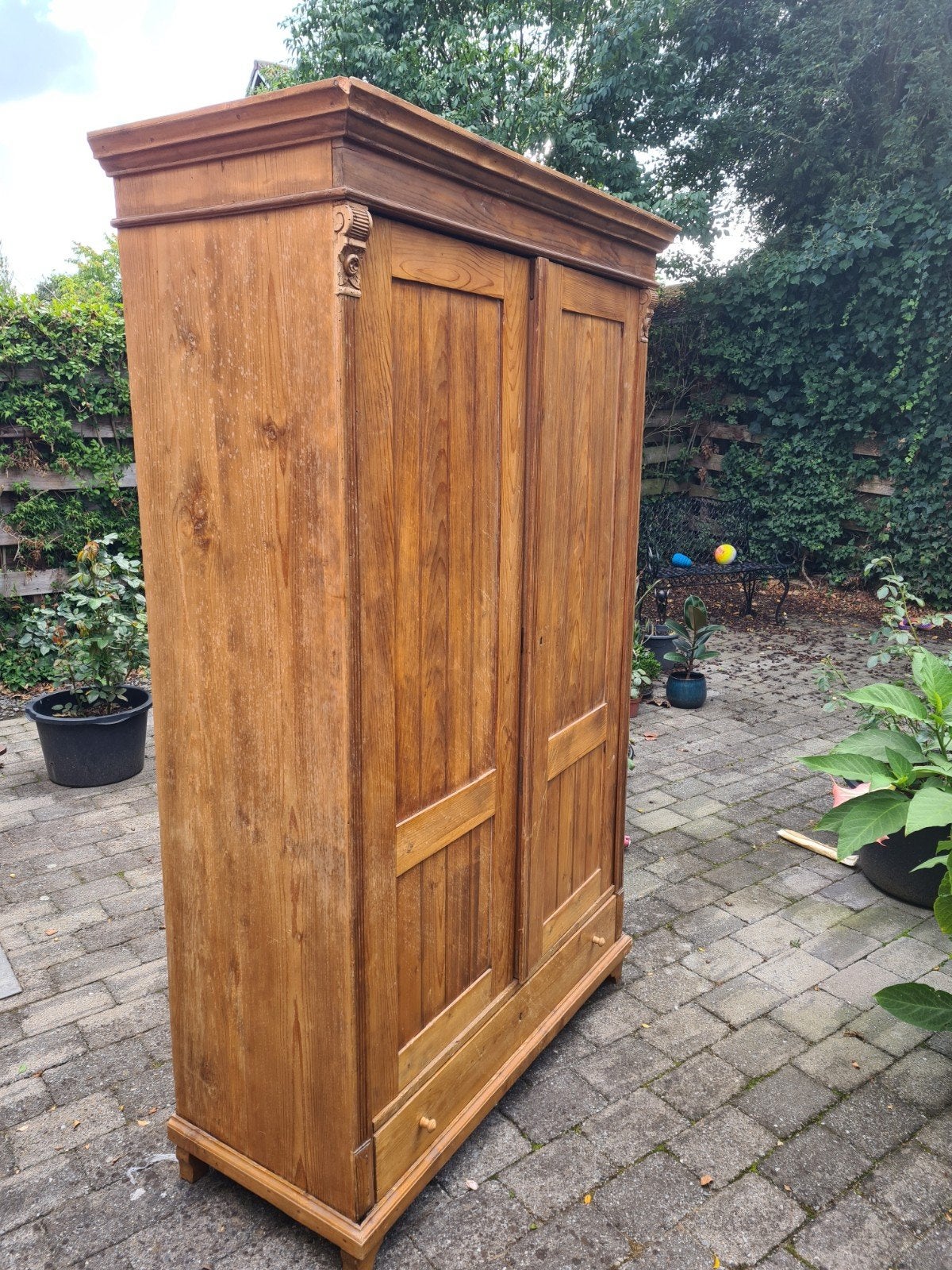 antieke kast, Ophalen
