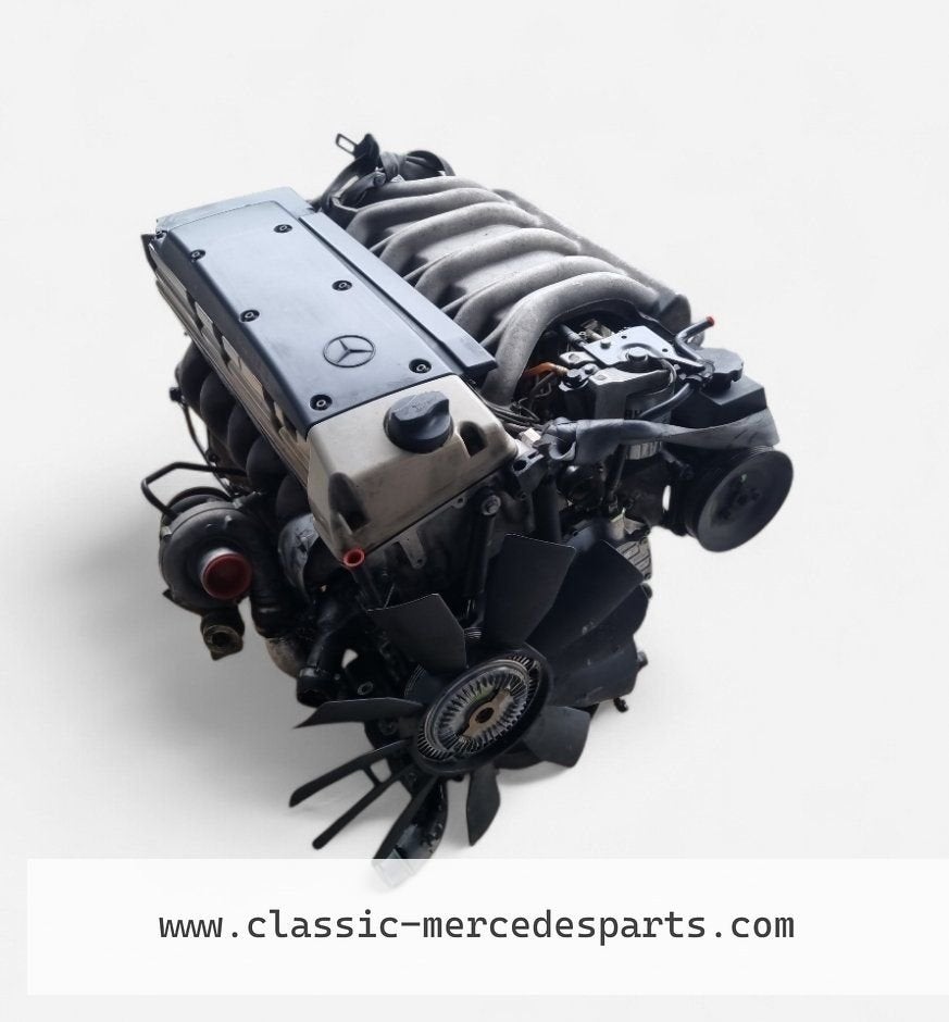 Motor Mercedes OM606 turbodiesel met Turbo en brandstofpomp, Gebruikt, -, Ophalen of Verzenden, -