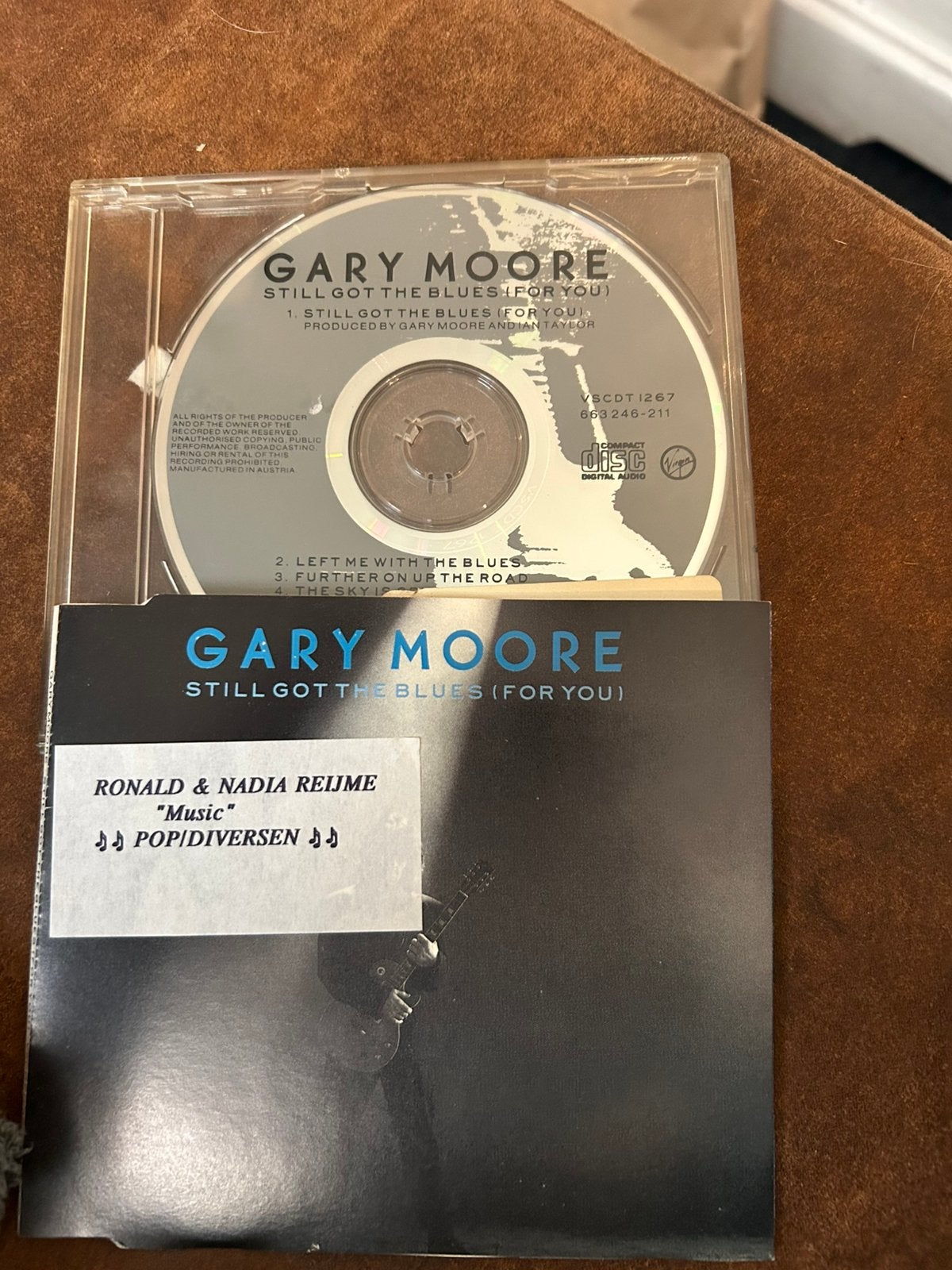 Gary Moore -still got the blues, Ophalen of Verzenden, Zo goed als nieuw