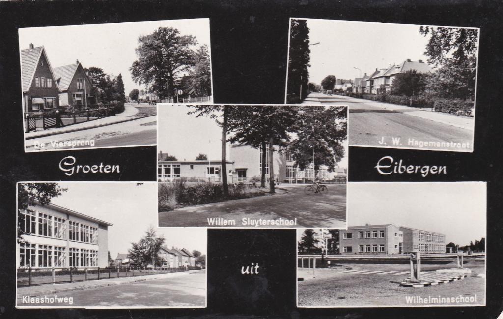 18354 Eibergen Groeten uit Achterhoek Neede Borculo 1966, Verzenden, 1960 tot 1980, Gelopen, Gelderland