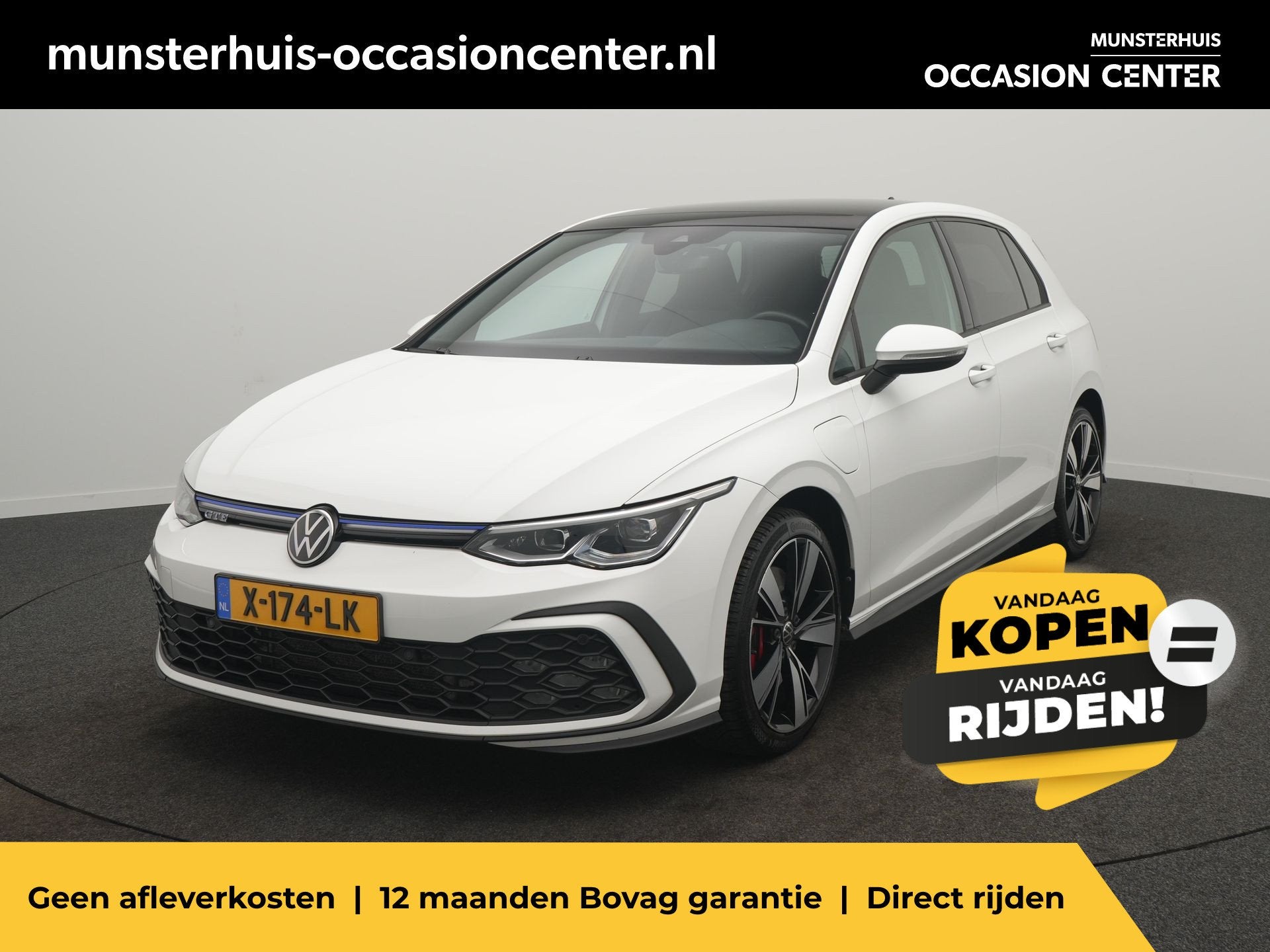 Volkswagen Golf 1.4 eHybrid GTE - RIJKLAARPRIJS - All Season, 12 maanden, Stof, Gebruikt, 4 cilinders