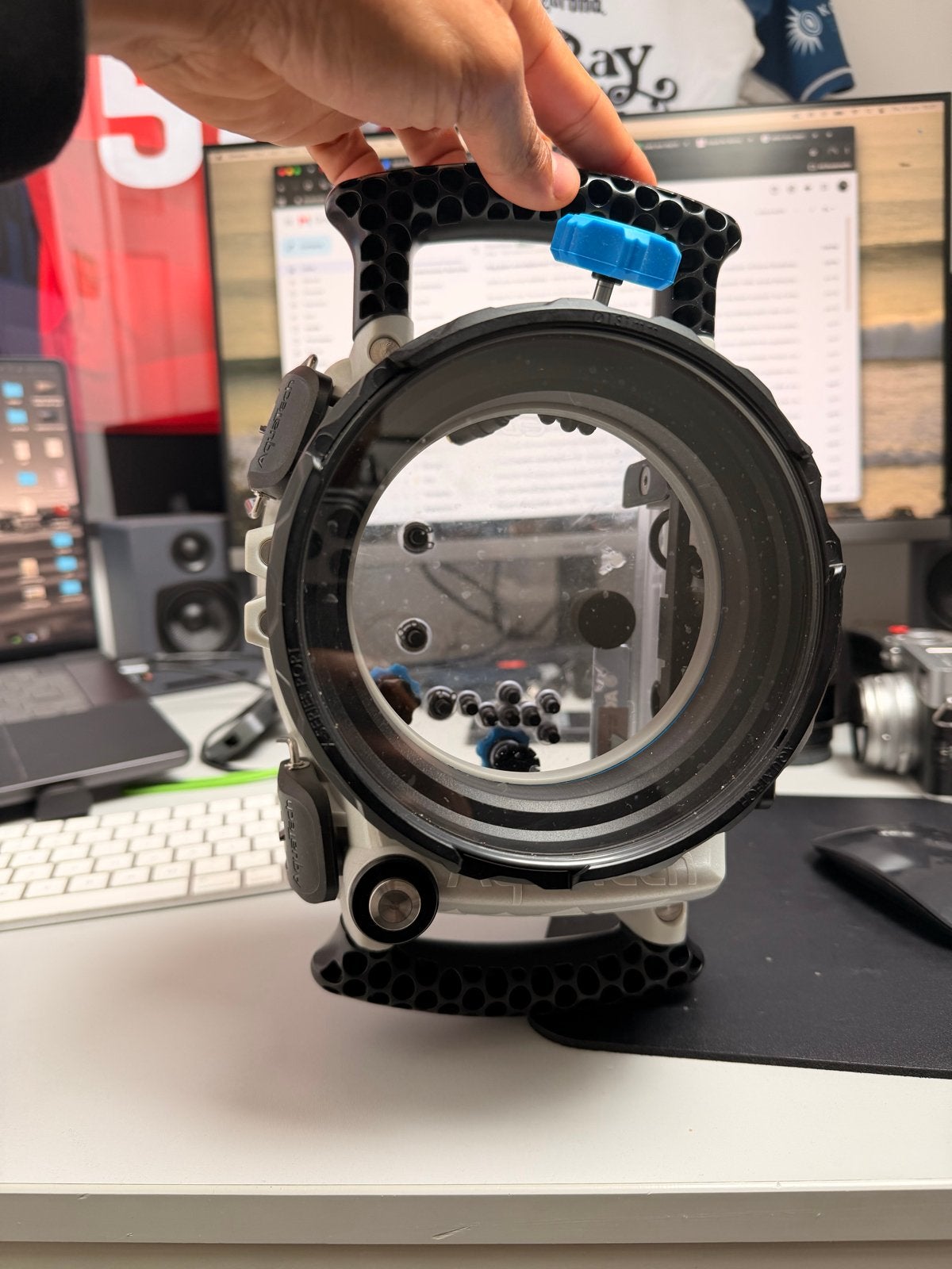 Aquatech EDGE Onderwaterhuis voor Camera, Audio, Tv en Foto, Fotografie | Onderwatercamera's, Ophalen of Verzenden, Zo goed als nieuw