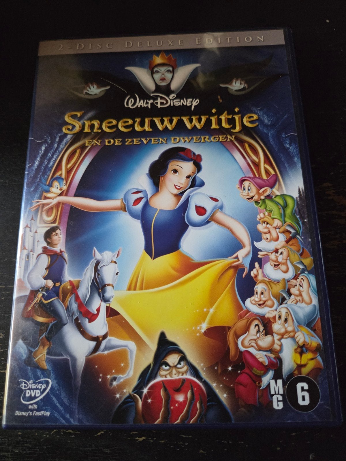 Sneeuwwitje Walt Disney, Alle leeftijden, Ophalen of Verzenden, Zo goed als nieuw, Amerikaans