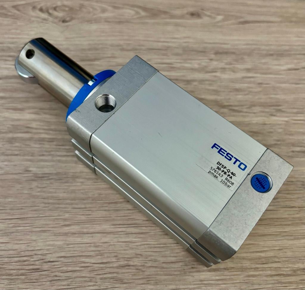 FESTO - Stopper Cilinder - DFSP-Q-40-30-PR-PA - 576143, Nieuw, Www.festo.com, Www.festo.com, Www.festo.com