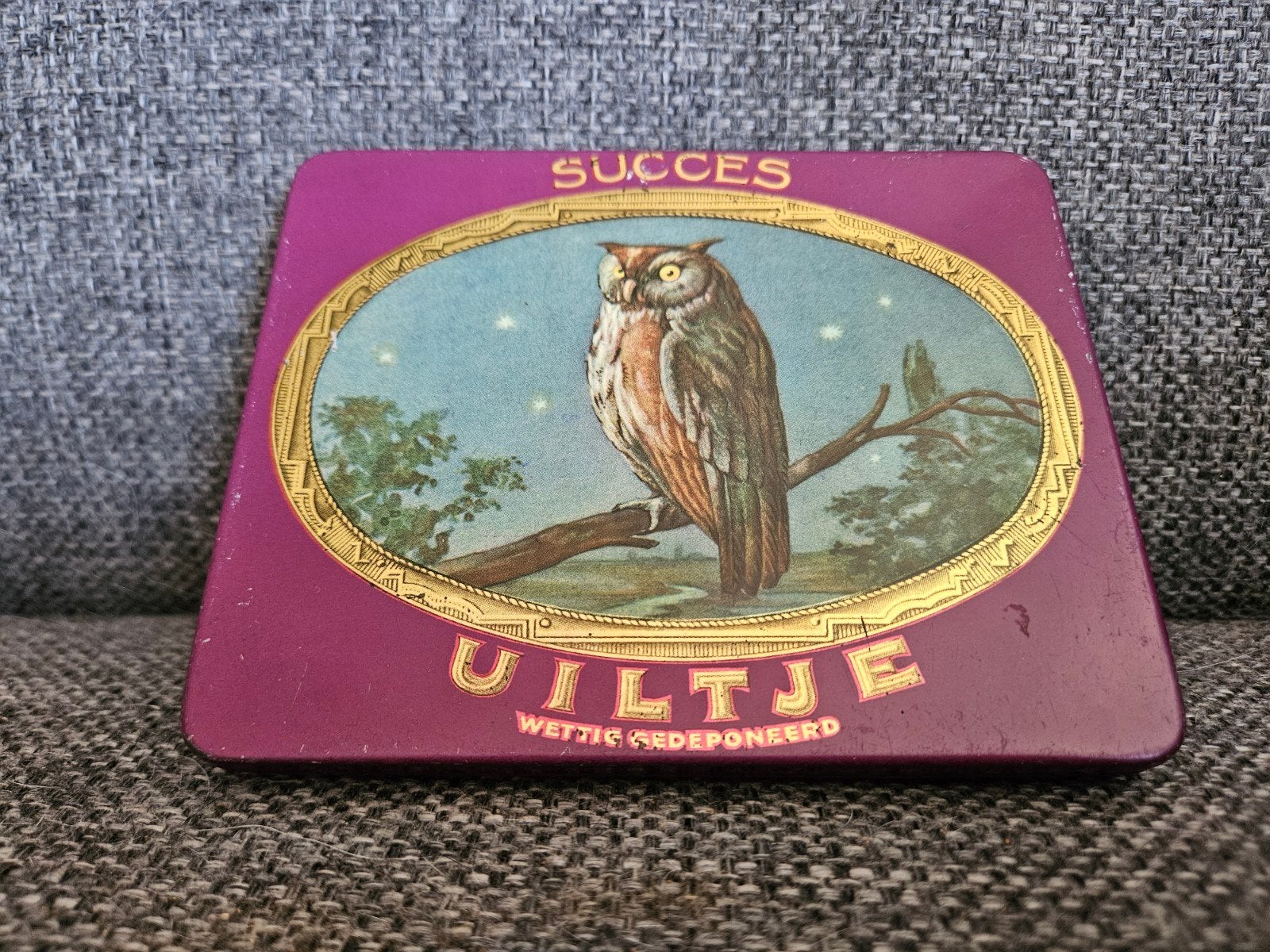 Sigaren Blikje Uiltje Succes - La Bolsa Kampen, Ophalen of Verzenden, Zo goed als nieuw, Overige