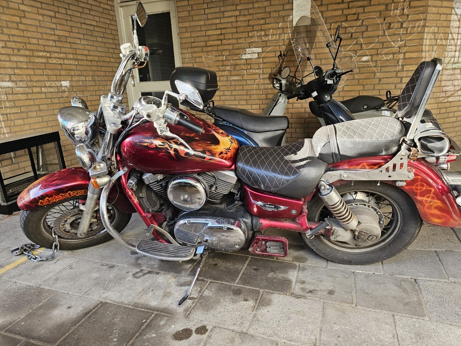 Kawasaki VN 1500 Classic uit 1999 - Goed onderhouden, Motoren, Cardan-aandrijving, 2 cilinders, Gebruikt, Particulier