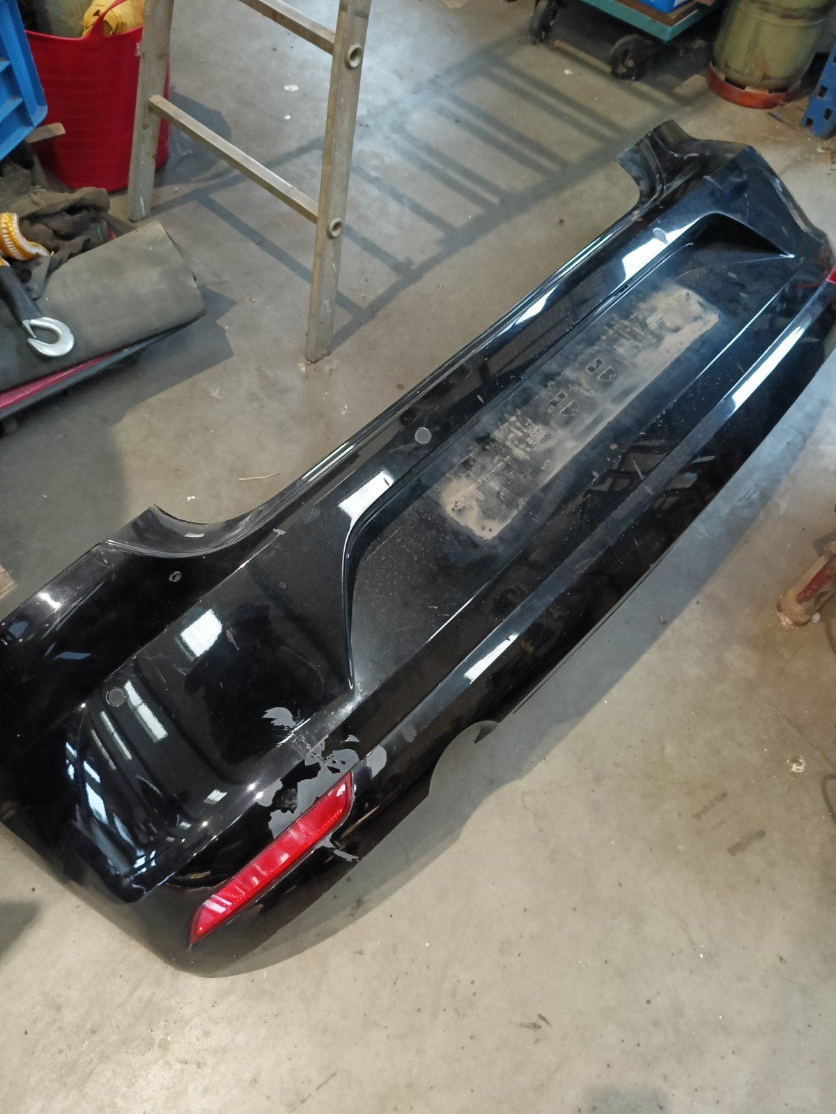 achterbumper polo 5, Ophalen, Achter, Bumper