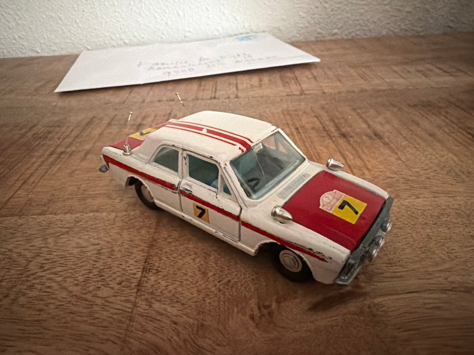 Dinky Toys Ford Cortina Rally Auto - Nette Staat, F, Gebruikt, Dinky Toys, Ophalen of Verzenden