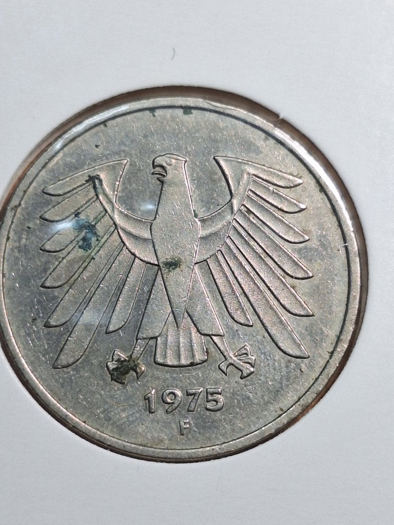 DUITSLAND 5 mark 1976 (#95), Ophalen of Verzenden, Duitsland, Los biljet