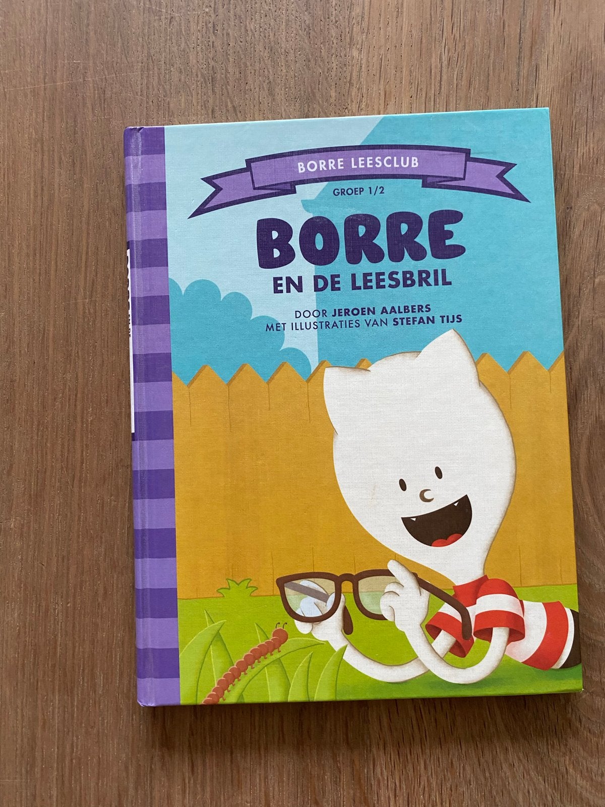Borre en de leesbril - Jeroen Aalbers, Ophalen of Verzenden, Zo goed als nieuw, 3 tot 4 jaar