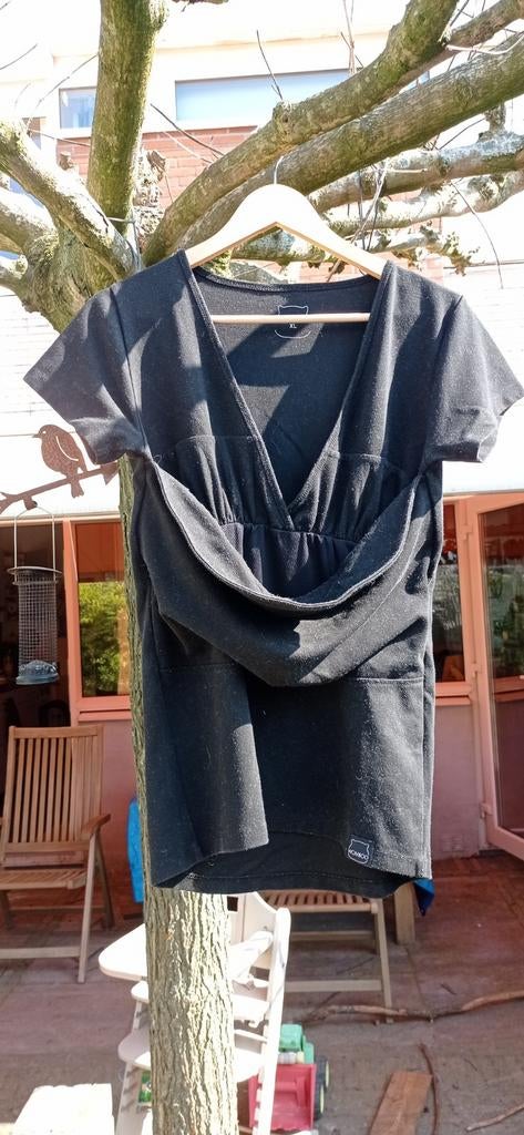 Draagshirt zwart, Ophalen of Verzenden, Gedragen, Zwart, Korte mouw