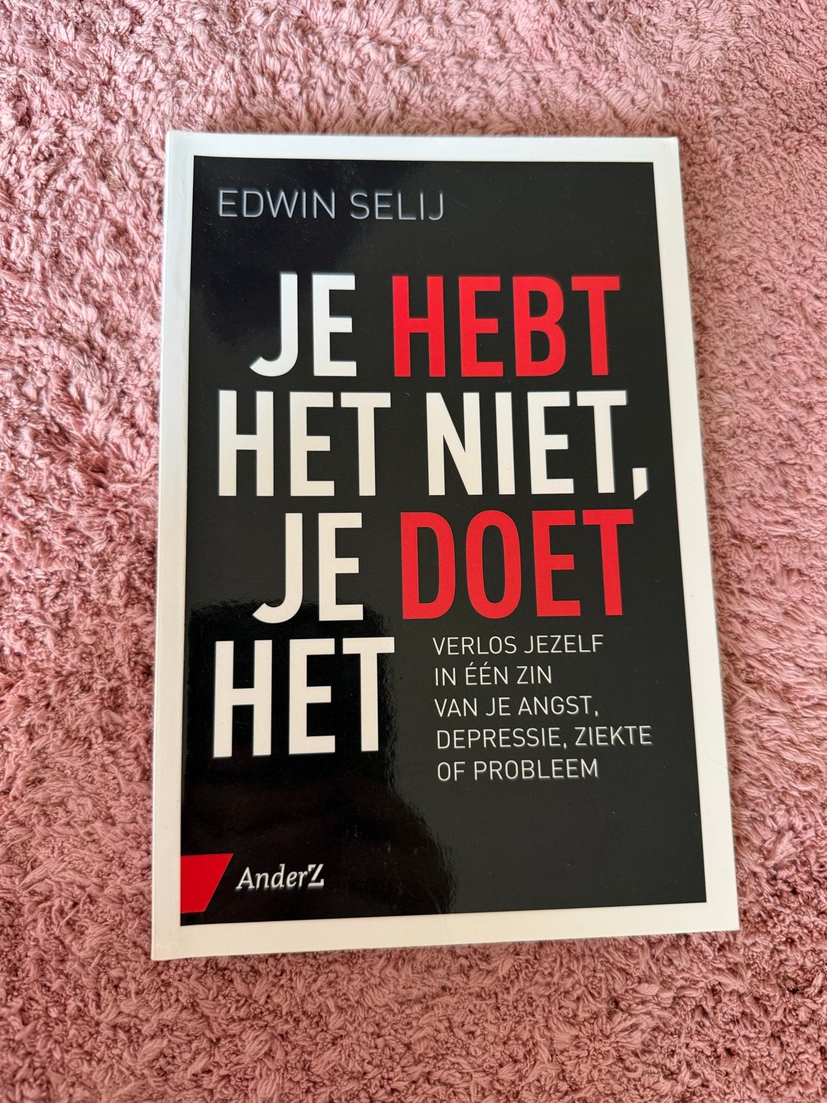 Je hebt het niet, je doet het - Edwin Selij, Ophalen of Verzenden, Zo goed als nieuw