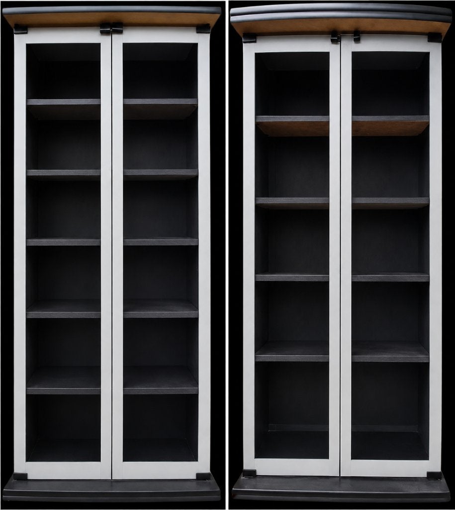 Vitrine, Ophalen, 50 tot 100 cm, Zo goed als nieuw, Minder dan 25 cm