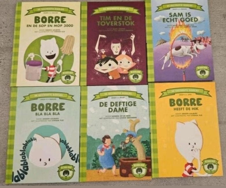 Borre Boekje groep 4, (23 stuks), Ophalen of Verzenden, Zo goed als nieuw, Fictie algemeen