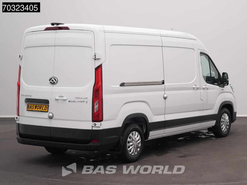 Maxus eDeliver 9 Elektrisch 72kWh 288km WLTP Stad 204PK Snel, Auto's, Automaat, Stof, Maxus, Wit