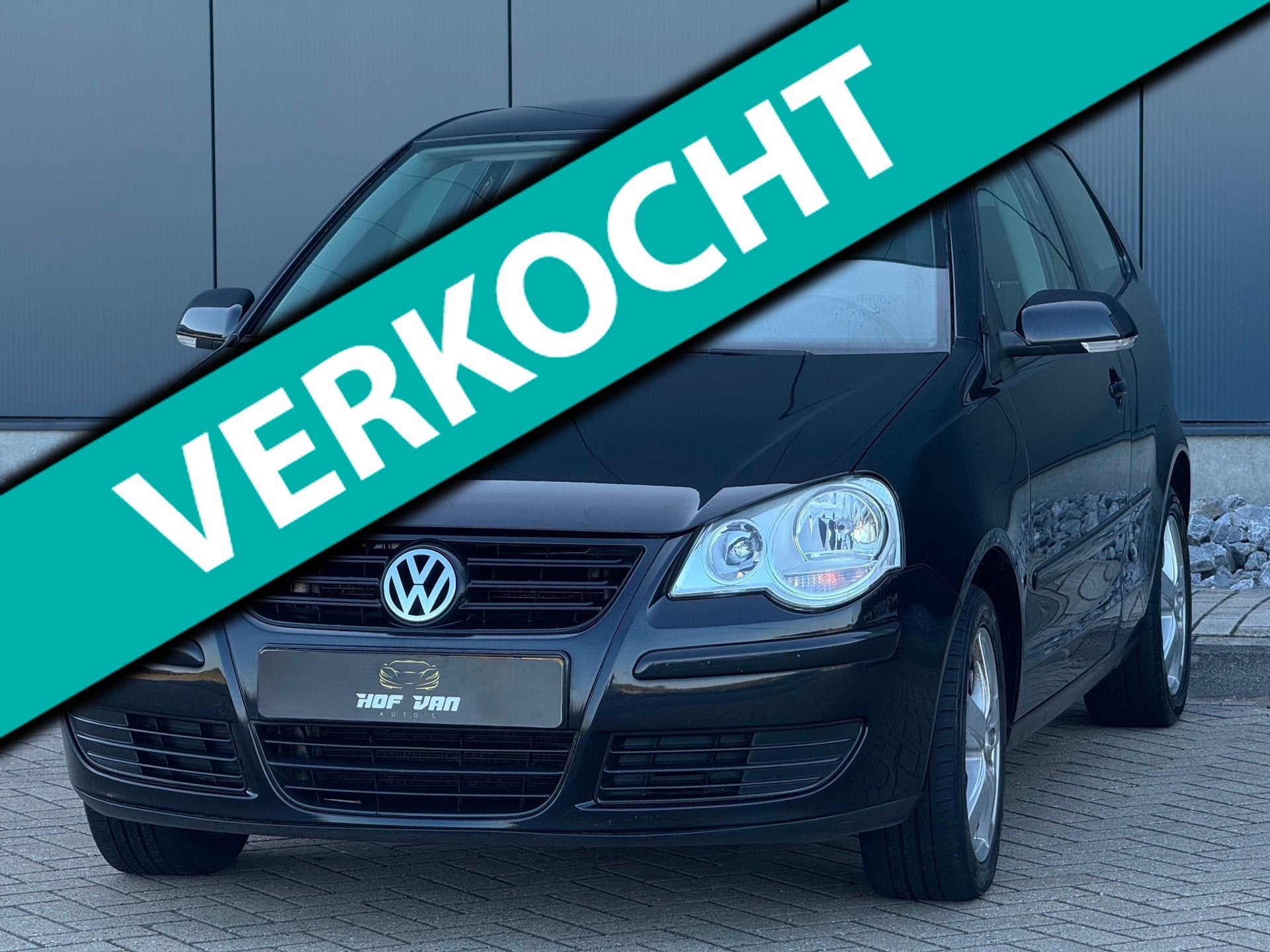 Volkswagen Polo 1.4-16V Optive|NEW APK|NAP, Auto's, Volkswagen, Voorwielaandrijving, 4 cilinders, Zwart, Bedrijf
