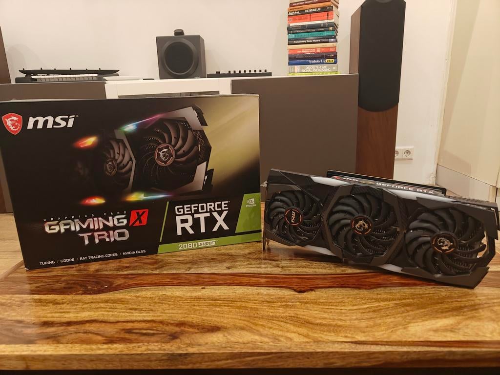 MSI RTX 2080 Super Gaming X TRIO, Ophalen, PCI-Express 3, Gebruikt, HDMI