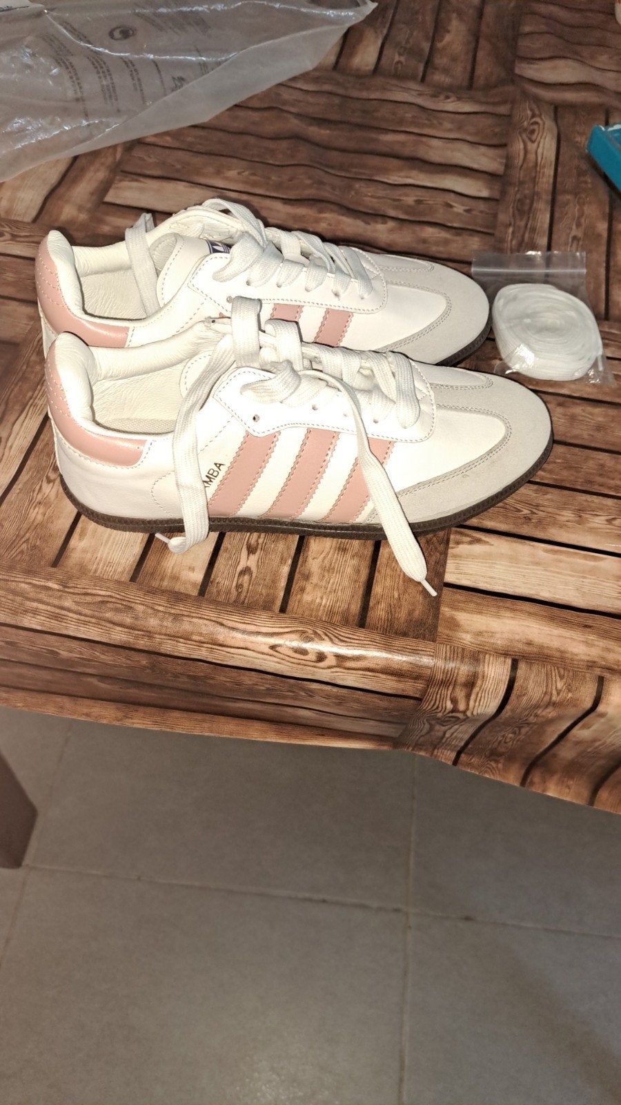 Adidas Samba OG Sneakers Wit Roze - Maat 40, Kleding | Dames, Schoenen, Adidas, Wit, Nieuw, Ophalen of Verzenden