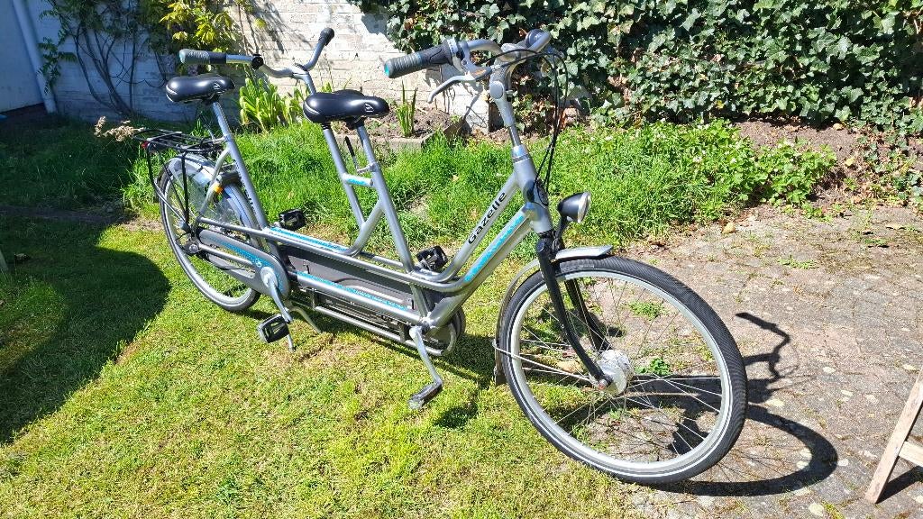 Tandem Gazelle, Minder dan 10 versnellingen, Zo goed als nieuw, 51 tot 55 cm, Gazelle