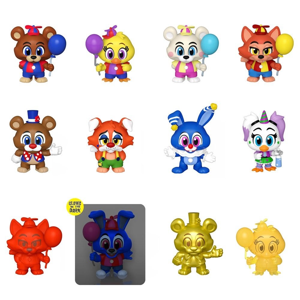 Funko - FNAF Security Breach Mystery Mini Figures 5 cm, Verzenden, Funko EU BV, SupportEMEA@funko.com, Nieuw
