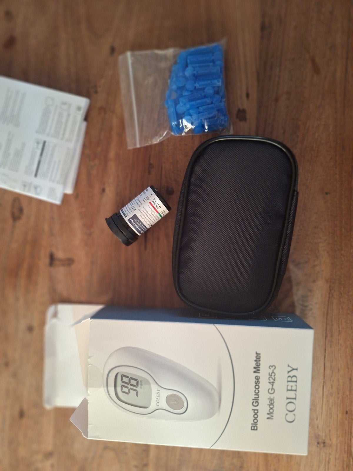 glucose meter, Ophalen, Nieuw